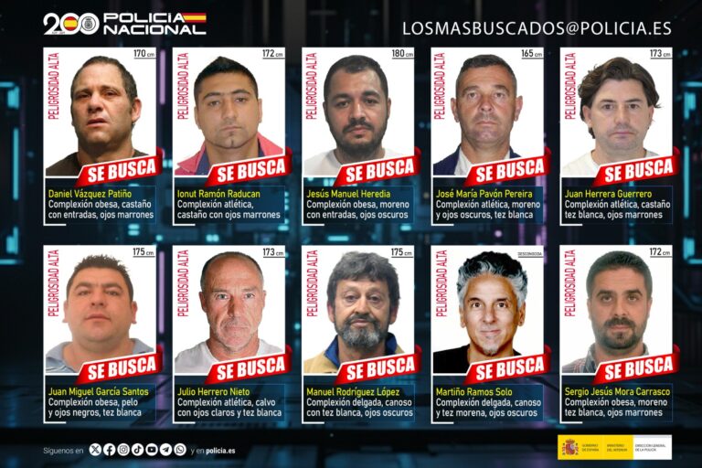 Un salmantino, entre los diez fugitivos más buscados por la policía, que pide colaboración ciudadana