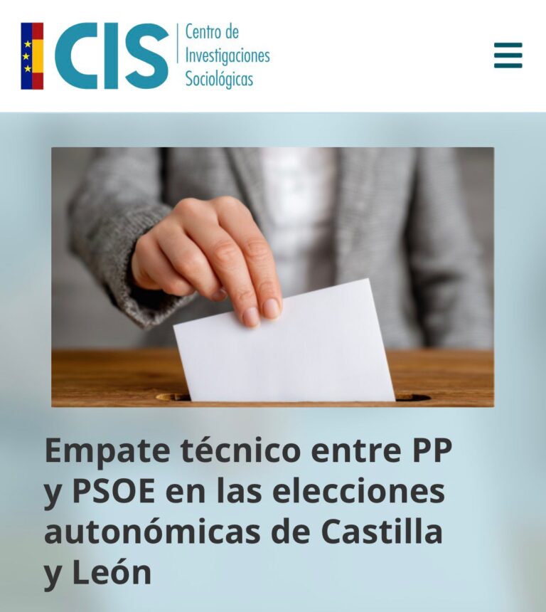 La gente y el CIS: una encuesta de calle sobre las elecciones en Castilla y León
