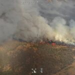 El fuego avanza en Segovia y se acerca a Soria desde Guadalajara